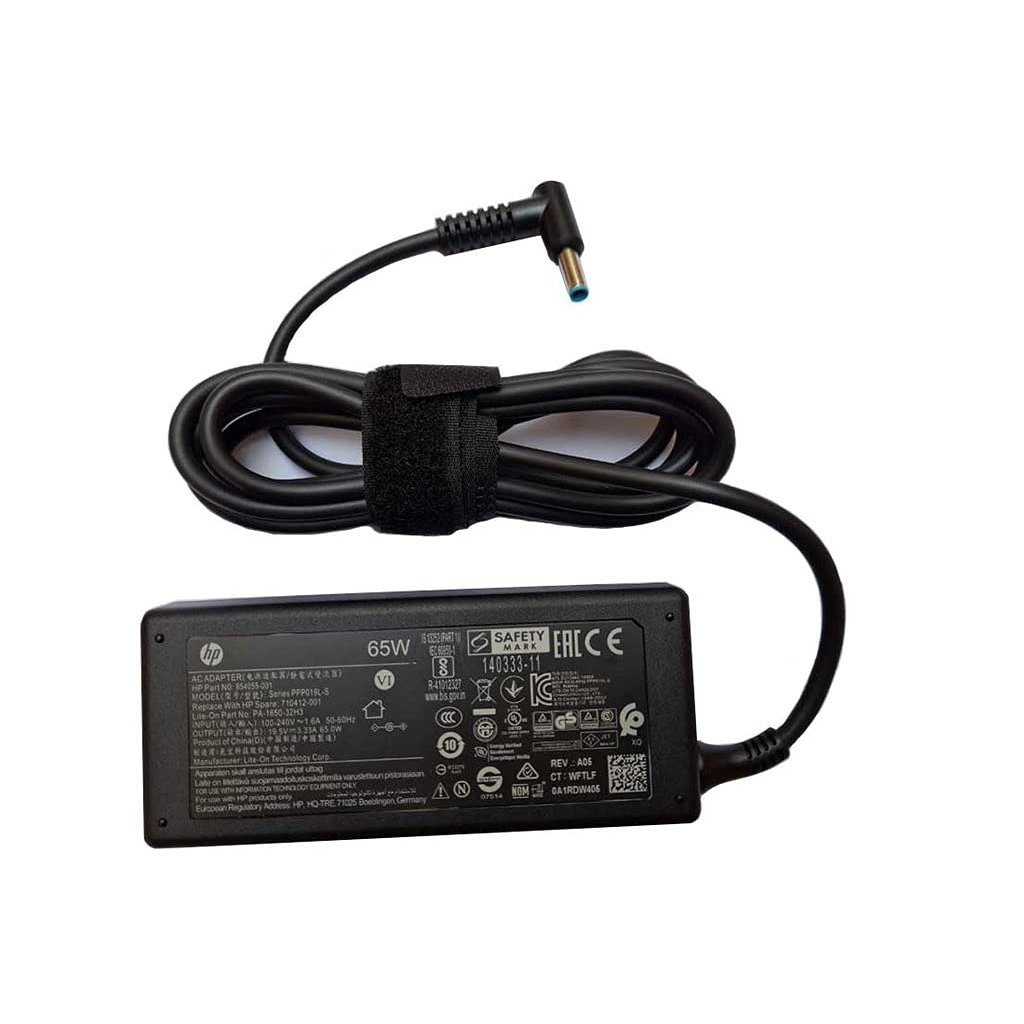 HP 4.5mm Blue Pin 65W Adapter